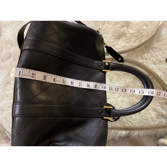 SALE!!! 🎉🎉🎉Chanel Vintage Lambskin Diamond Stitch Boston Bag - Picture 12 of 16